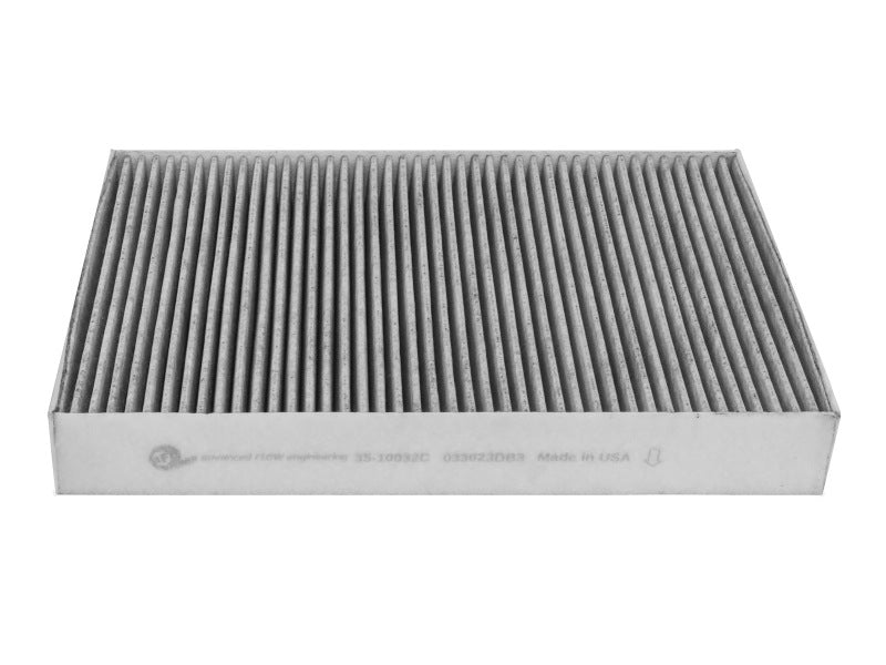 aFe POWER cabin air filter for Ford Mustang 2015-2023, designed for L4, V6, and V8 engines, ensuring clean air circulation.