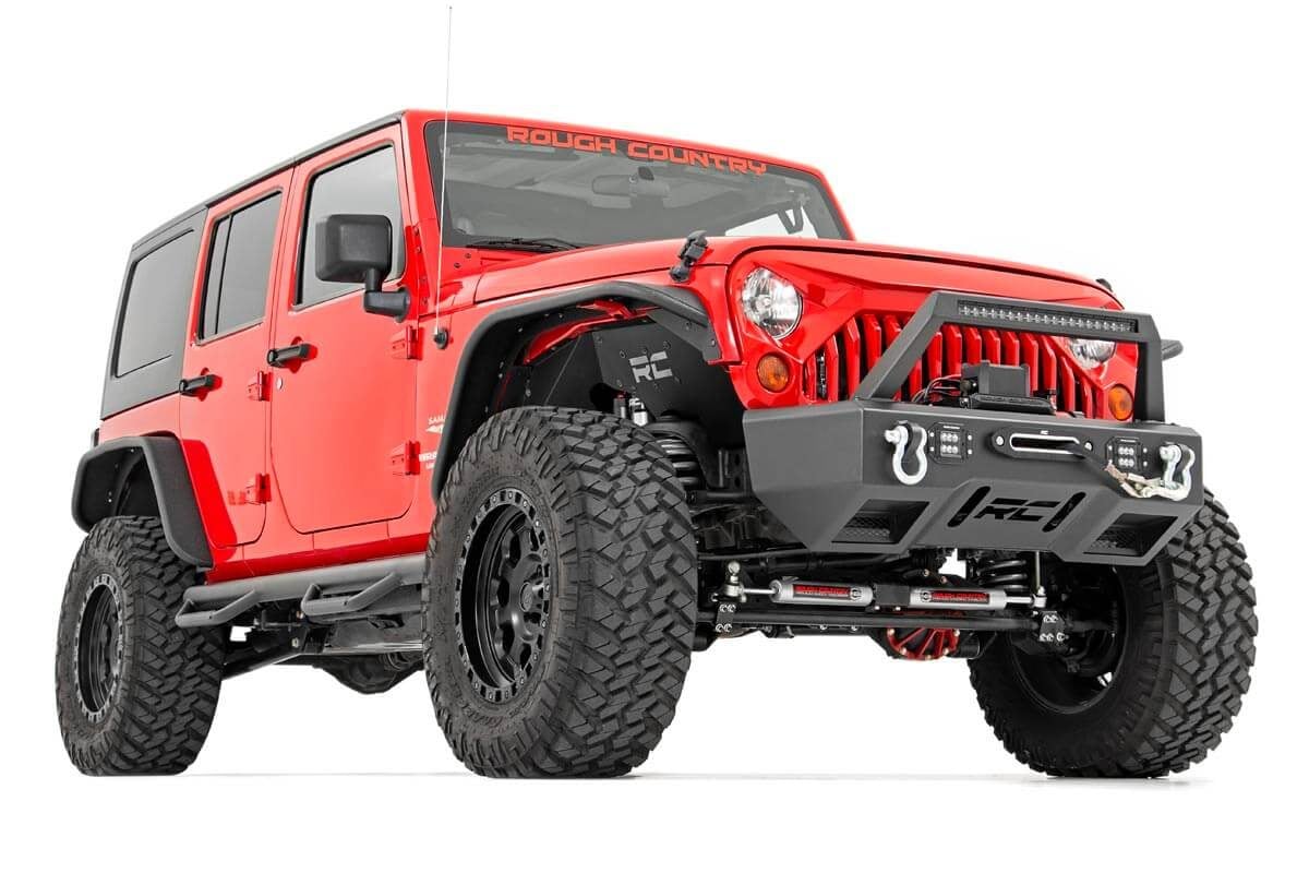 4 Inch Lift Kit Long Arm Jeep Wrangler Unlimited 2WD/4WD (2007-2011) Rough Country