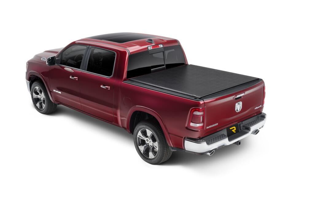 Deuce Tonneau Cover Black 2019-2027 (New Body Style) Ram 5 Foot 7 Inch Bed without RamBox without Multifunction Tailgate Truxedo