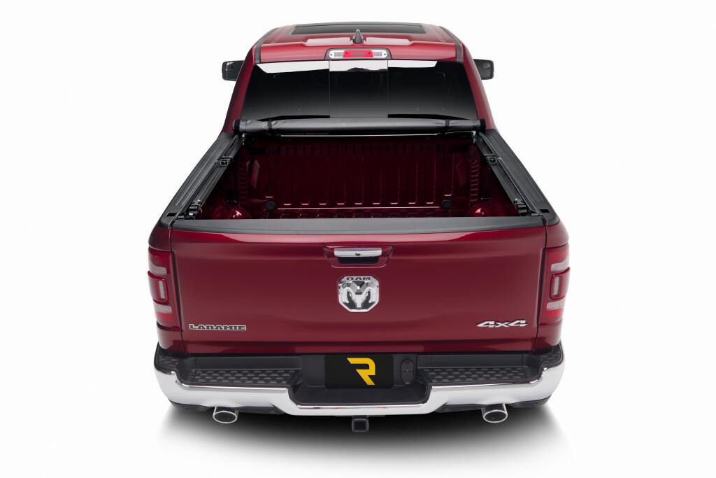Deuce Tonneau Cover Black 2019-2027 (New Body Style) Ram 5 Foot 7 Inch Bed without RamBox without Multifunction Tailgate Truxedo