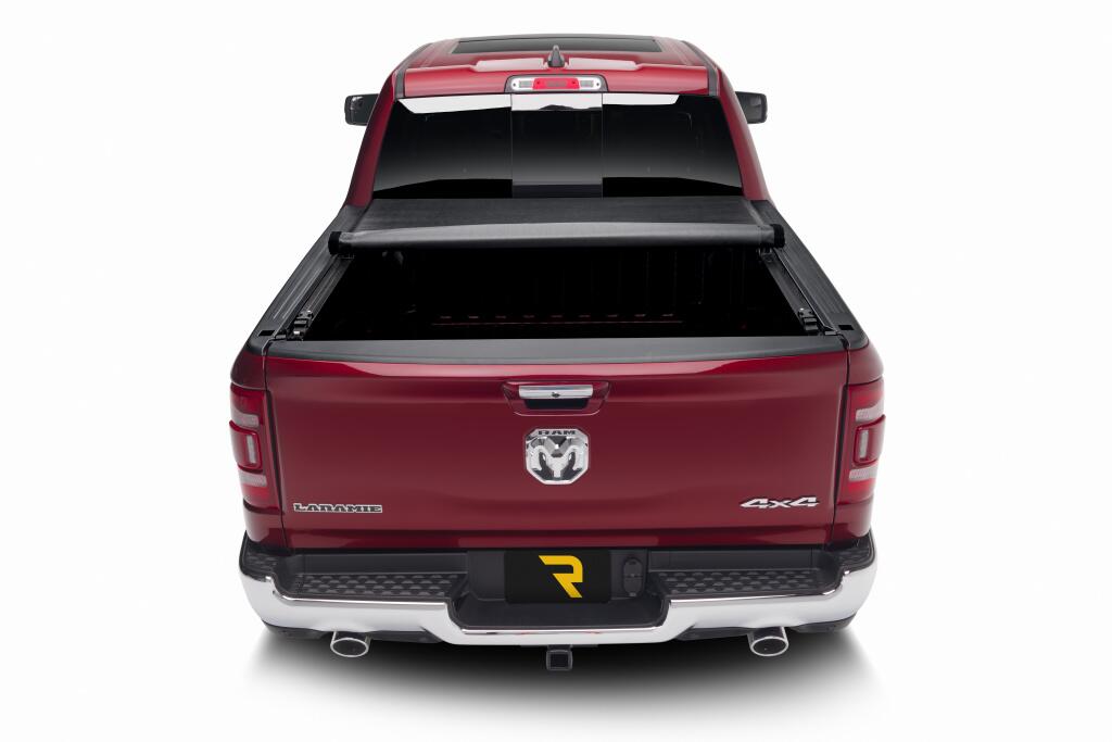 Deuce Tonneau Cover Black 2019-2027 (New Body Style) Ram 5 Foot 7 Inch Bed without RamBox without Multifunction Tailgate Truxedo