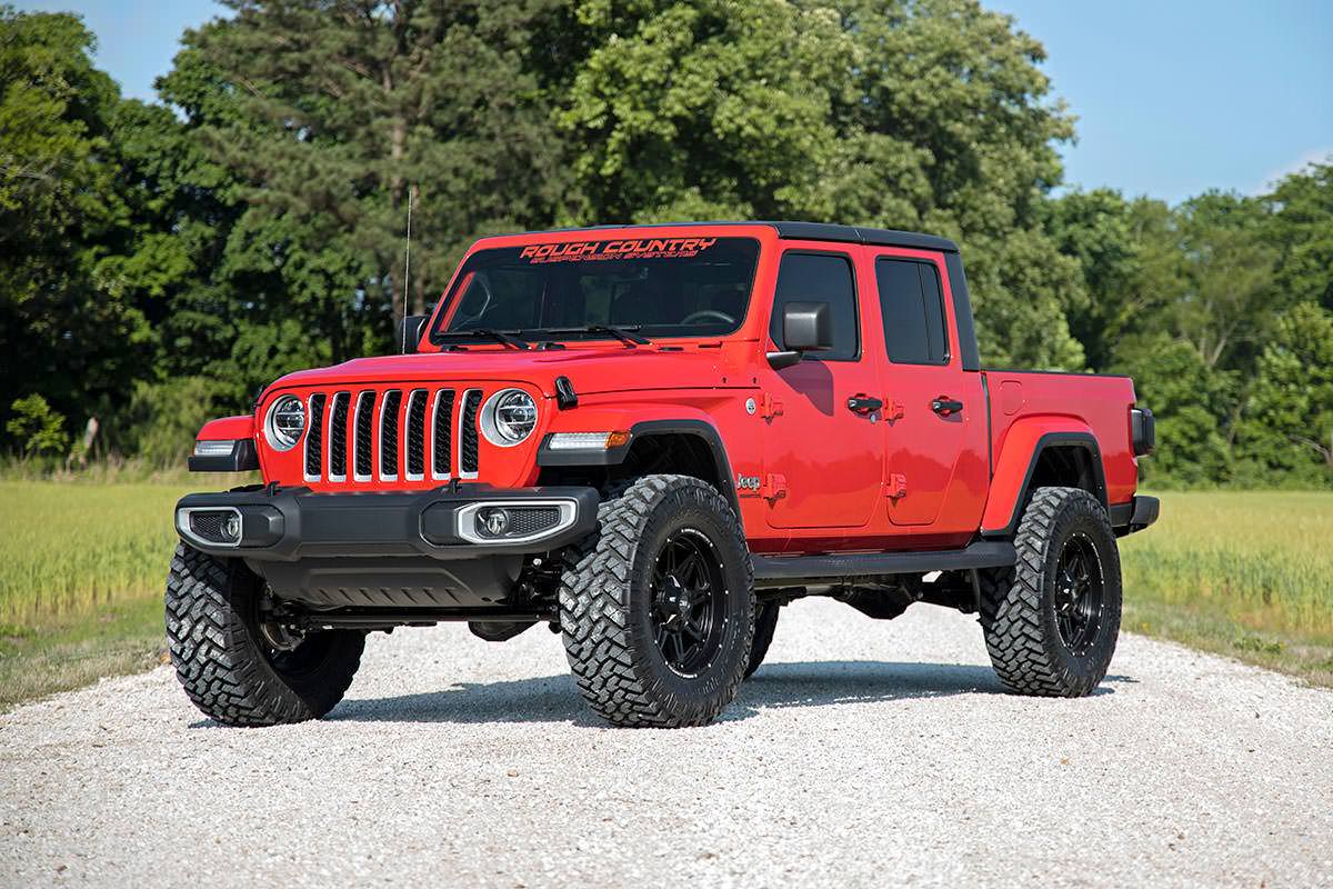 3.5 Inch Lift Kit Springs M1R Jeep Gladiator JT 4WD (2024-2025) Rough Country