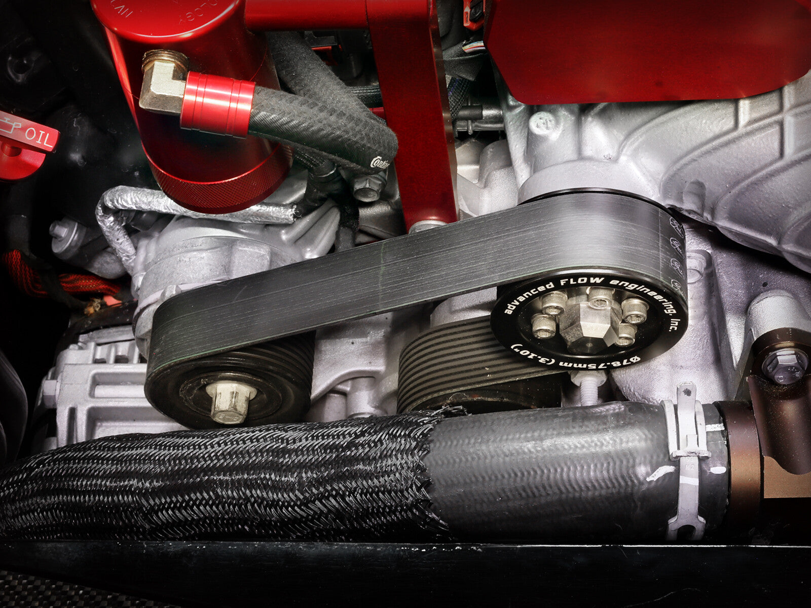 Supercharger Power Pulley Kit w/ Hub Dodge Charger/Challenger Hellcat 15-23 V8-6.2L (sc) aFe Power
