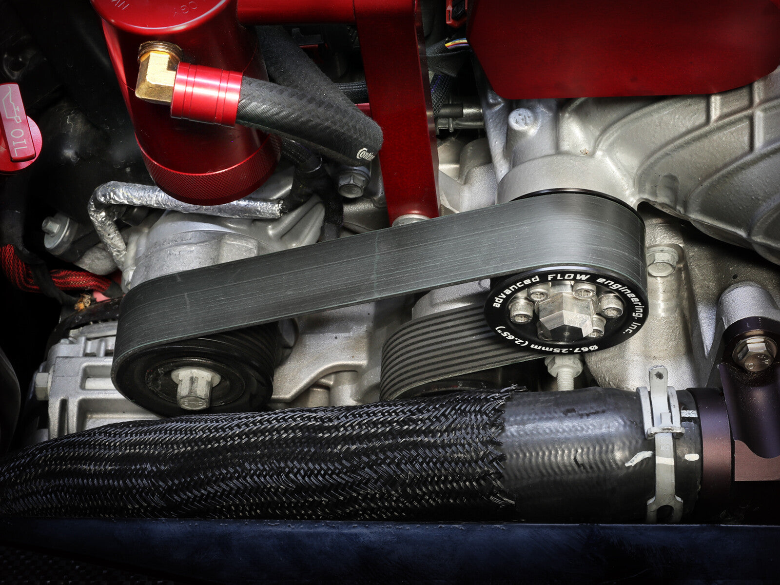 Supercharger Power Pulley Kit w/ Hub Dodge Charger/Challenger Hellcat 15-23 V8-6.2L (sc) aFe Power