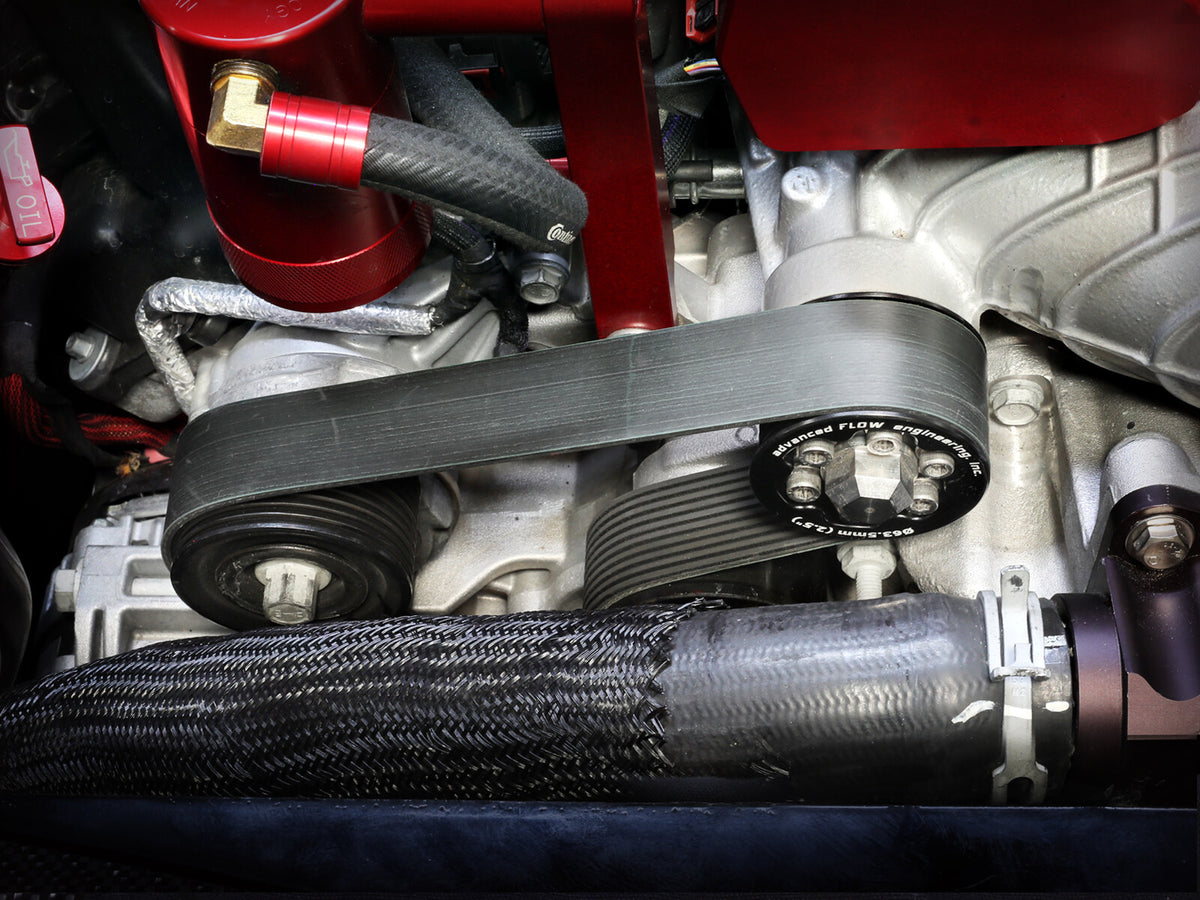 Supercharger Power Pulley Kit w/ Hub 2.50 Inch Dodge Charger/Challenger Hellcat 15-23 V8-6.2L (sc) aFe Power