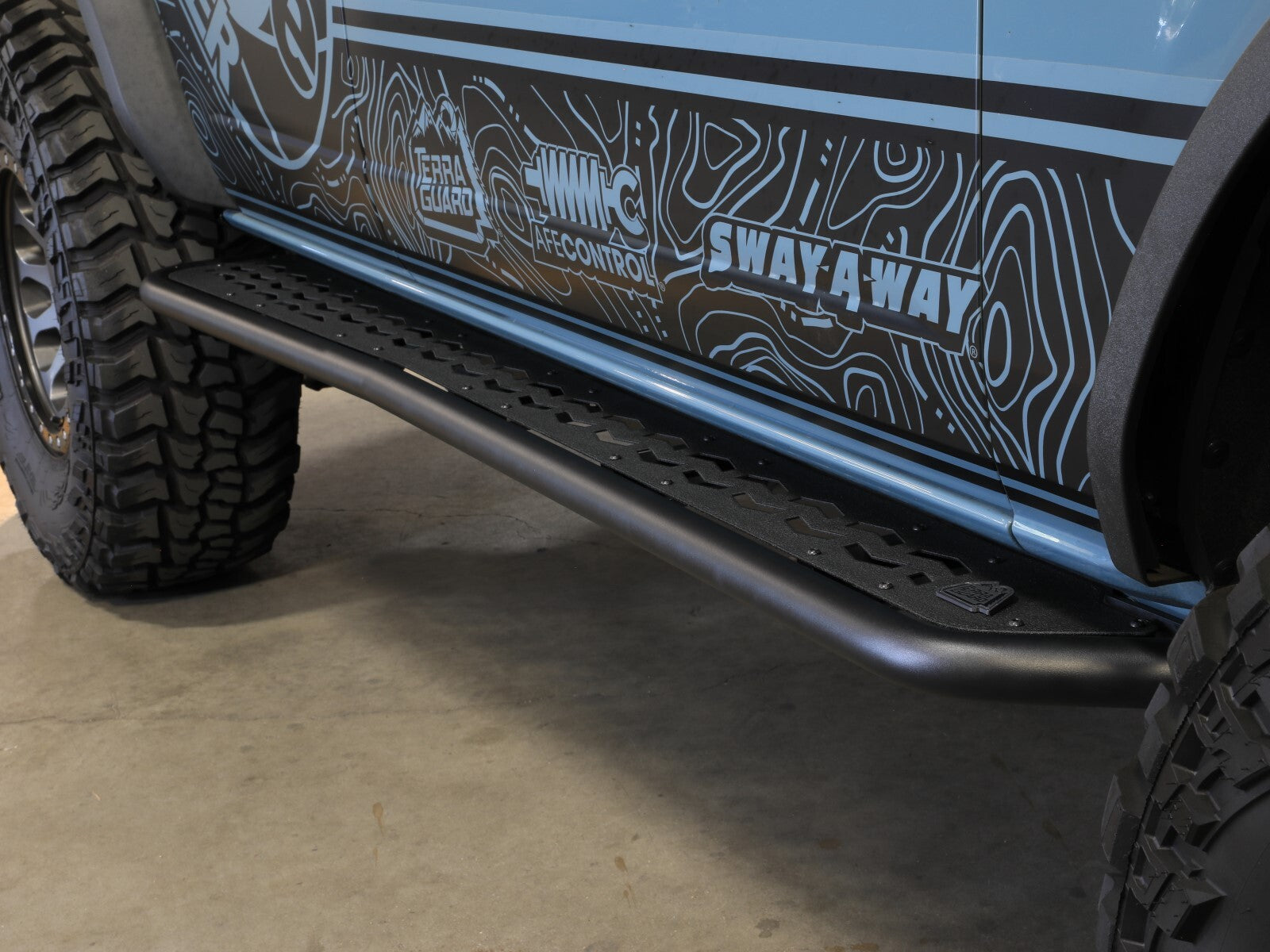 Terra Guard Off-Road Slider Ford Bronco 21-26 4-Door aFe Power