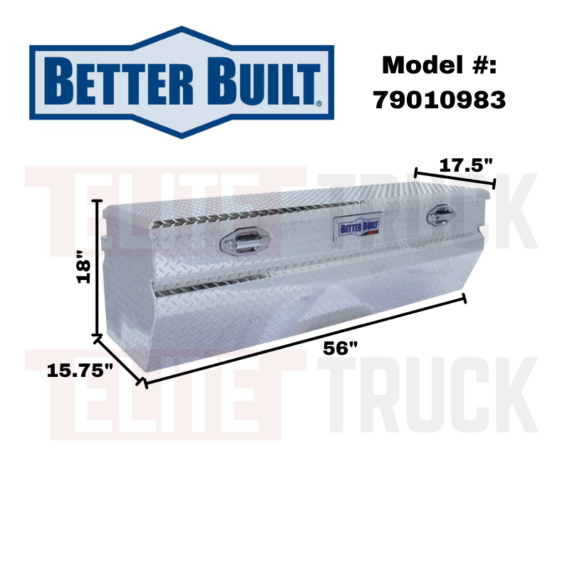 Better Built 56" Bright Aluminum Tool Chest Model 79010983