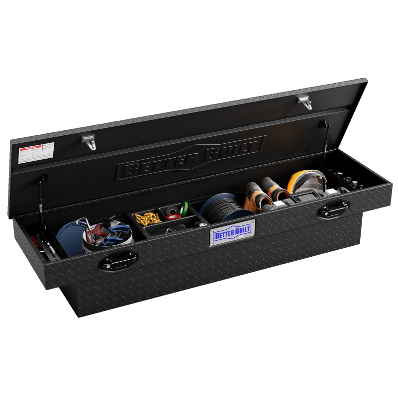 Better Built 69" Matte Black Aluminum Crossover Tool Box Model 79211094