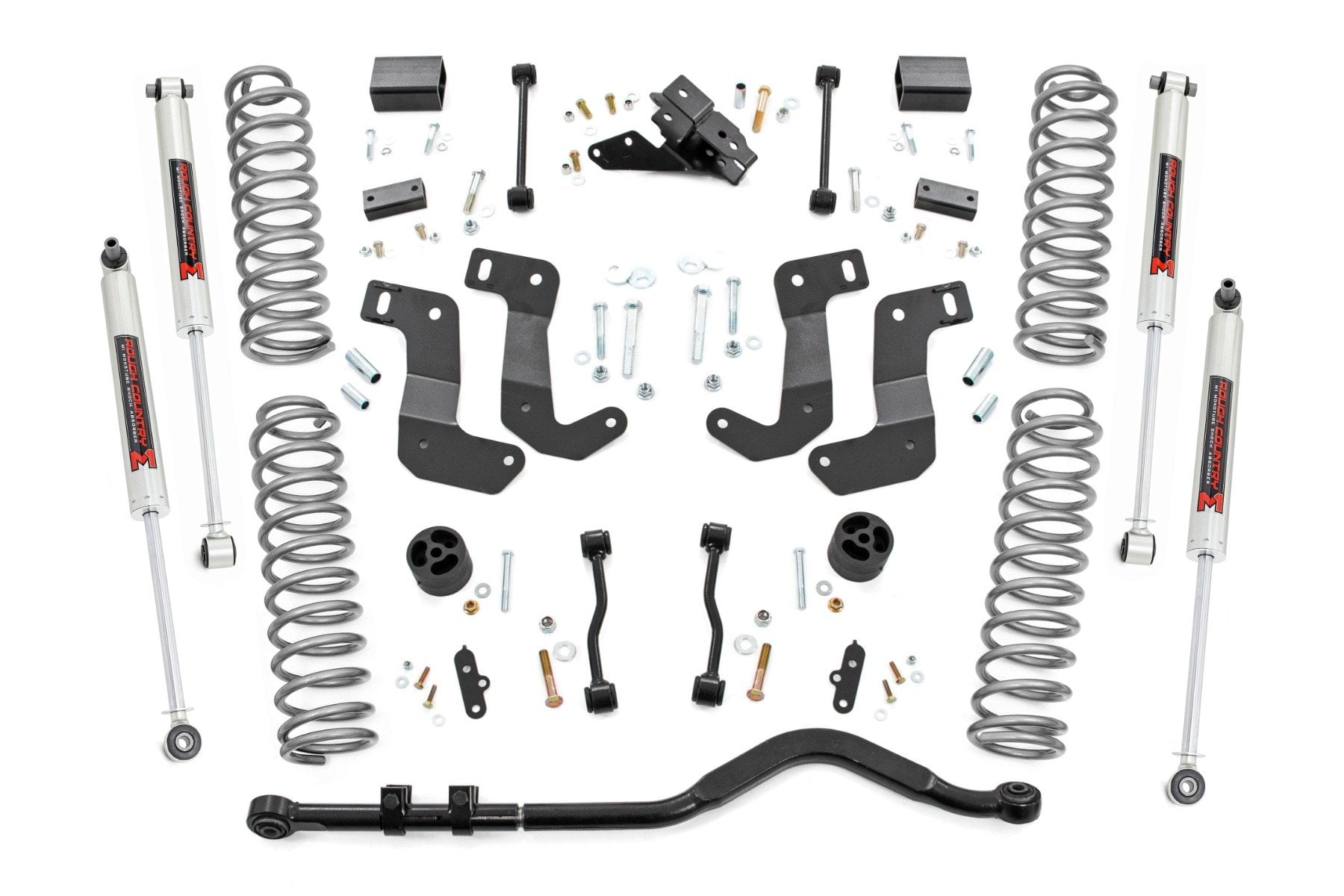 3.5 Inch Lift Kit C/A Drop Stage 1 M1 Jeep Wrangler JL 4WD (21-23) Rough Country