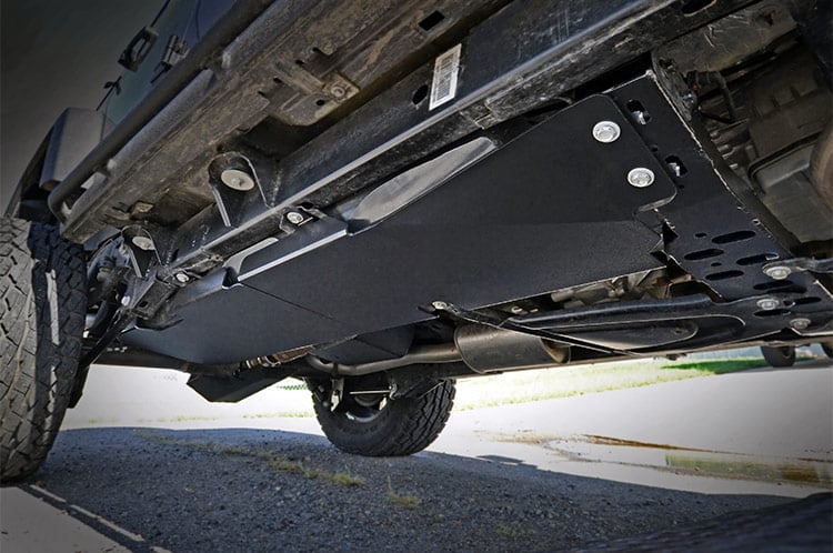 Gas Tank Skid Plate Jeep Wrangler Unlimited 2WD/4WD (2007-2018) Rough Country