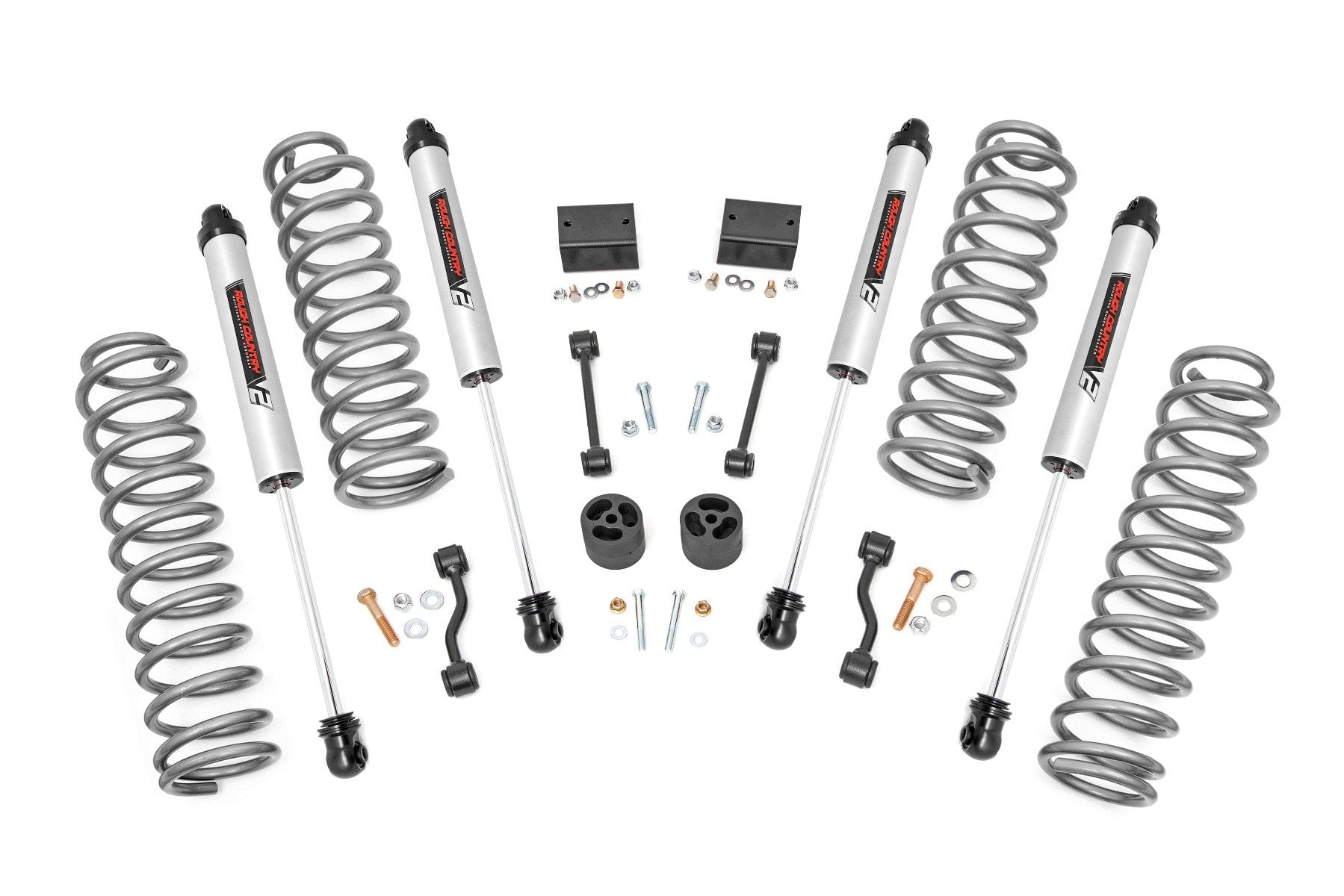 2.5 Inch Lift Kit Coils V2 Jeep Wrangler JL 4WD (2024-2026) Rough Country