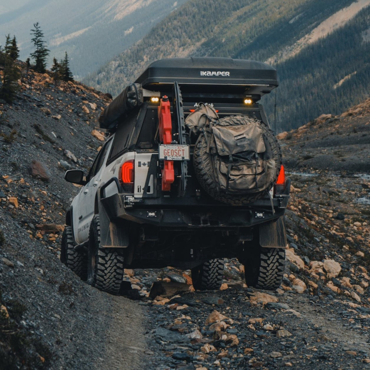 2016-2023 Toyota Tacoma Overland Series High Clearance Rear Bumper