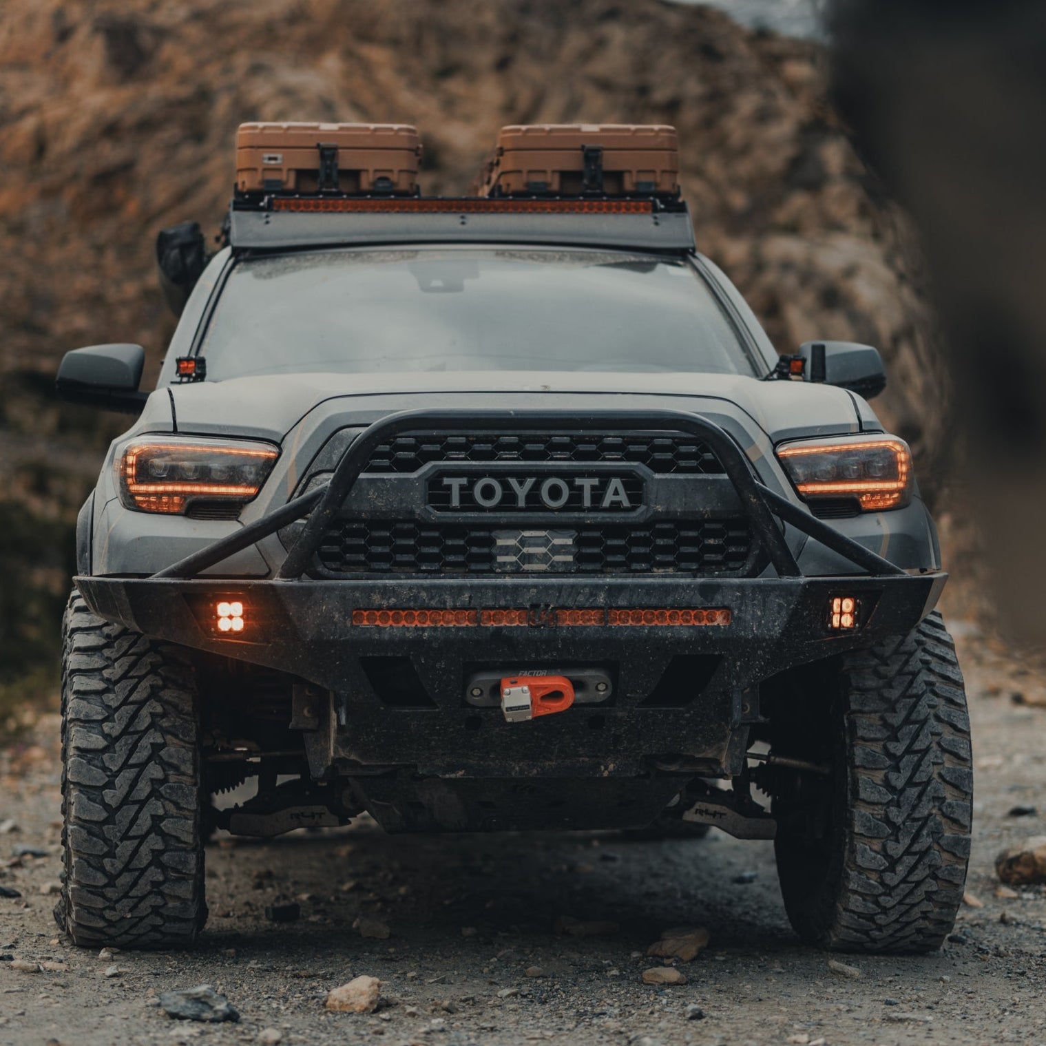 2016-2023 Toyota Tacoma Overland Front Bumper