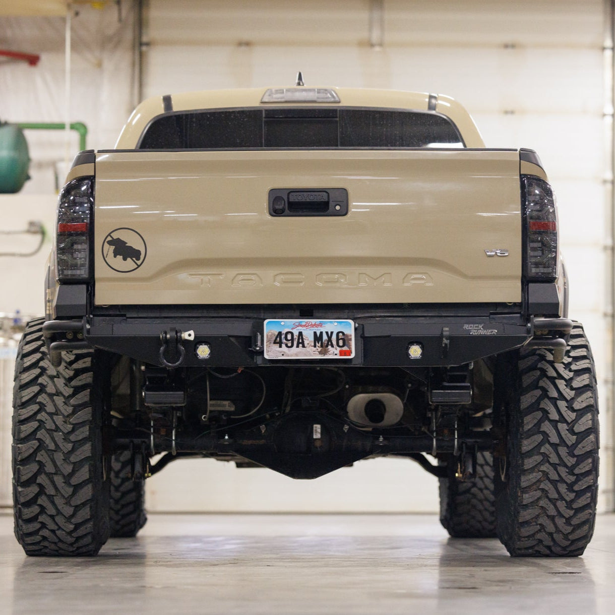 2016-2023 Toyota Tacoma Rock Runner High Clearance Rear Bumper