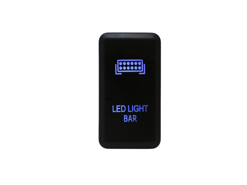 Cali Raised Tall Style Toyota OEM Style Led Light Bar Switch - Blue