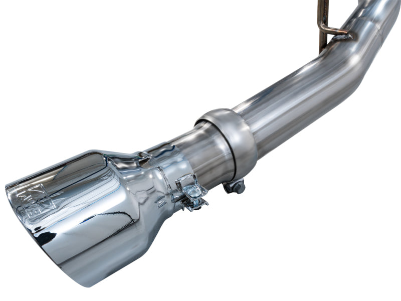 AWE Tuning 2025+ RAM 1500 RHO 3.0 I6 TT 0FG Dual Rear Exit Cat-Back Exhaust - Chrome Silver Tips