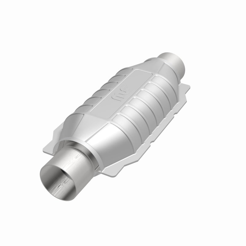 MagnaFlow Univ Cat Conv 2.25in Inlet/Outlet Ctr/Ctr Oval 12in Body L x 6.5in W x 16in Overall L