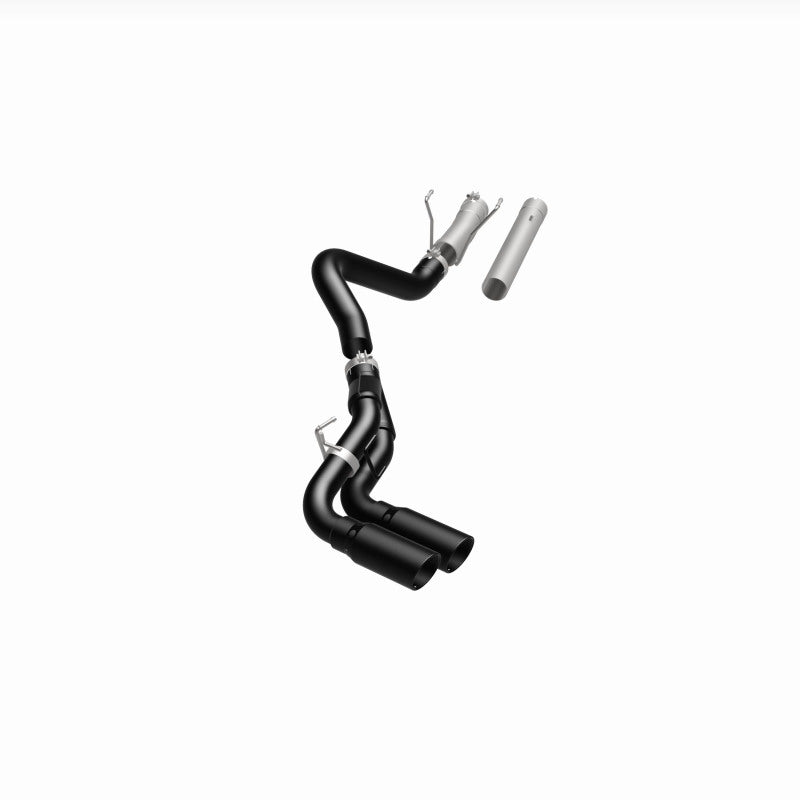 MagnaFlow 07-17 Dodge Ram 2500/3500 6.7L DPF-Back Black 4in Dual Single Passenger Side Rear Exit