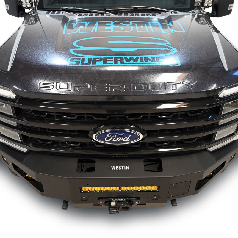 Westin 23-24 Ford F250/350 Pro-Series Front Bumper - Textured Black