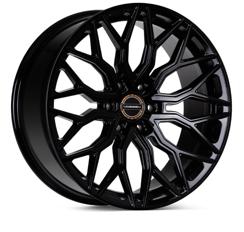 Vossen HF6-3 22x9.5 / 6x139.7 / ET20 / 106.1 / Deep - Gloss Black Wheel