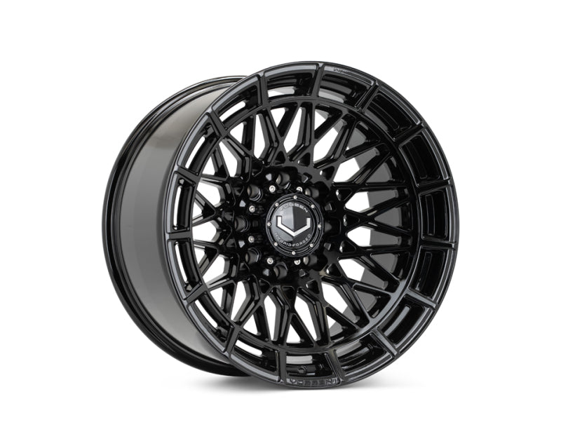 Vossen HFX-3 24x12 - 8x170 - ET44 - Ultra Deep Face - 125.1 - Gloss Black Wheel