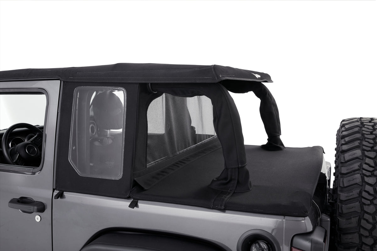 Halftop Conversion Kit Jeep '18-26 Wrangler JL 2-Door Black Diamond Bestop