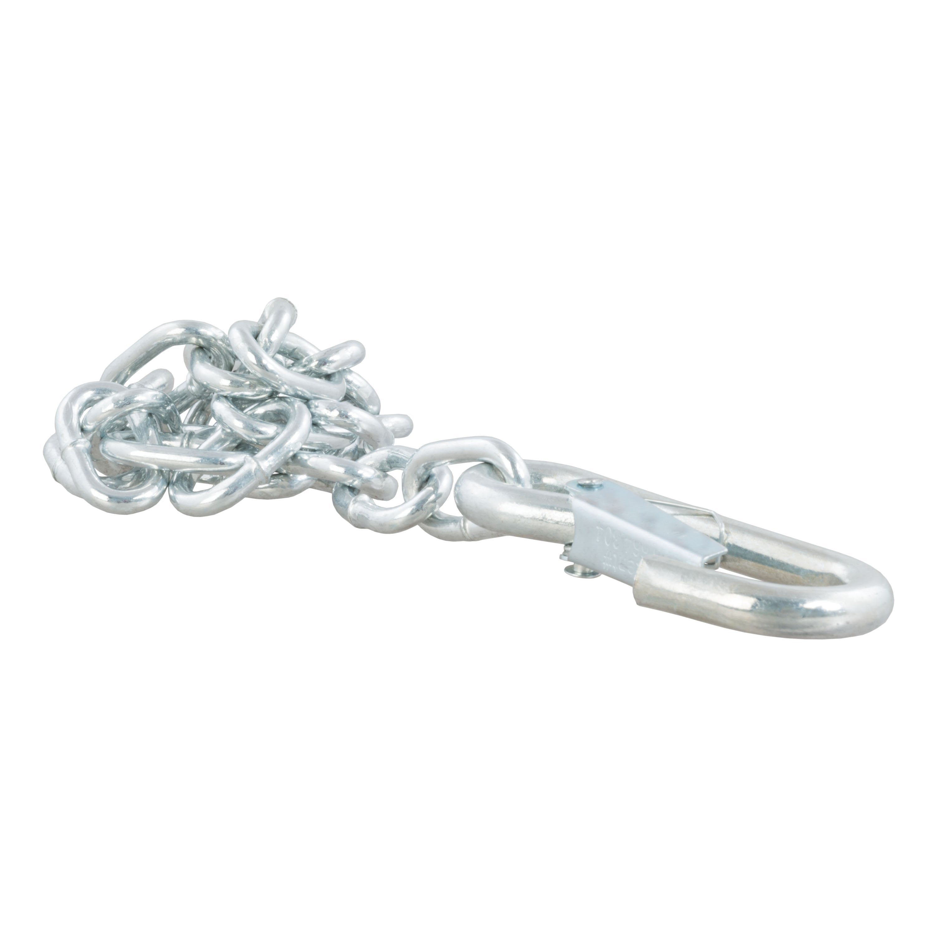 CURT 27-Inch Trailer Safety Chain with 3/8-In Snap Hook, 2,000 lbs Break Strength Model 80312