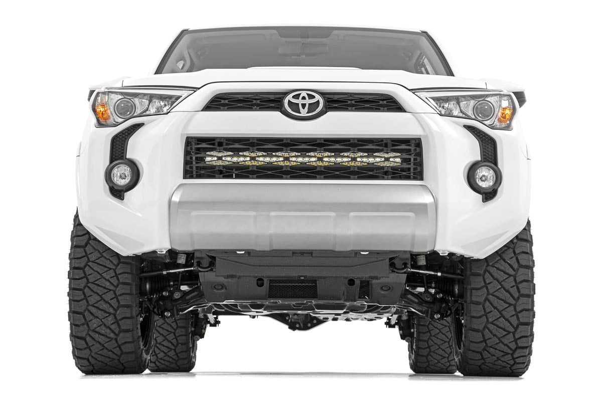 LED Light Kit Bumper Mount 30 Inch Spectrum Dual Row Toyota 4Runner (14-20) Rough Country
