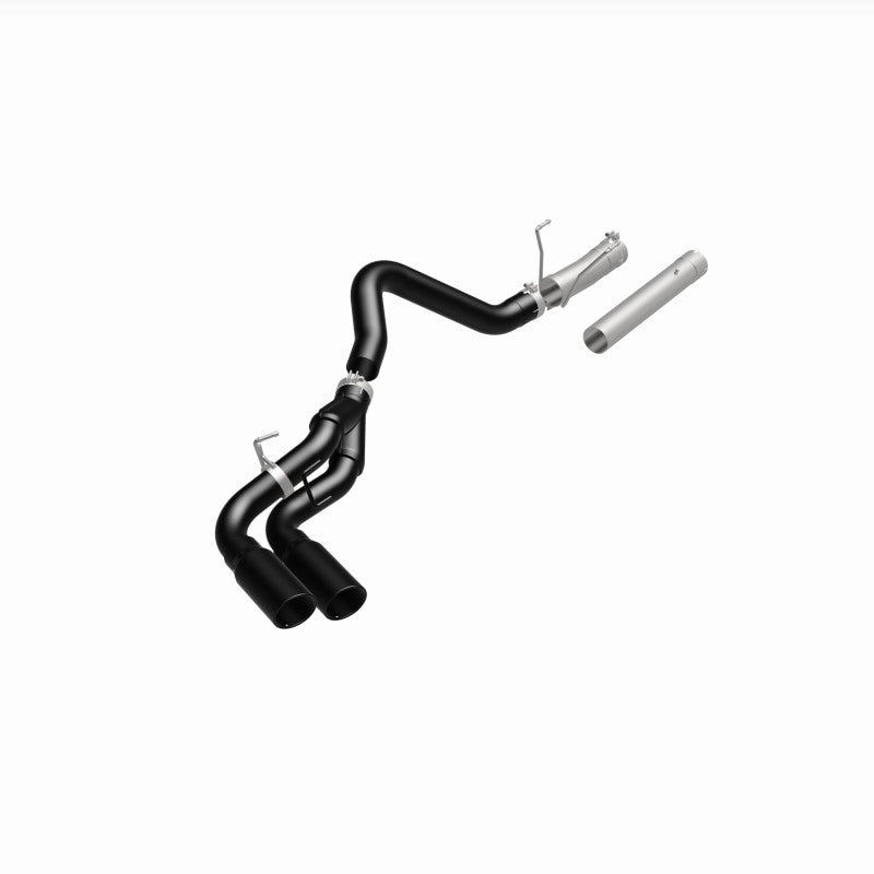 MagnaFlow 07-17 Dodge Ram 2500/3500 6.7L DPF-Back Black 4in Dual Single Passenger Side Rear Exit