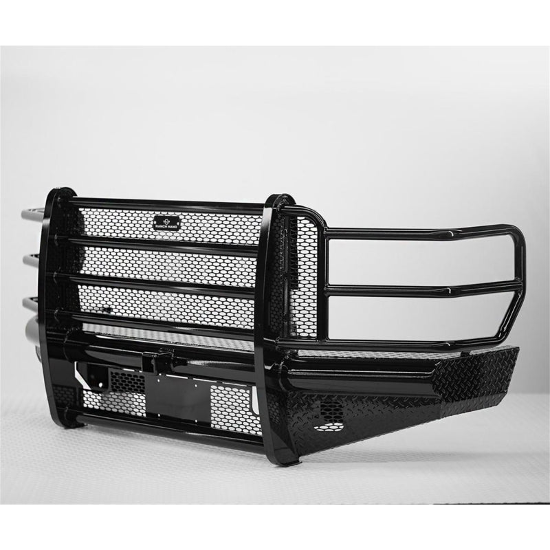 Ranch Hand Legend Series Front Bumper W/ Grille Guard Fits Select 08-10 Ford Super Duty F-250/F-350/F-450/F-550 Model FBF081BLR