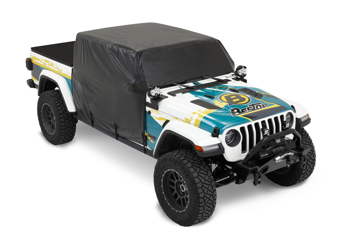 All Weather Trail Cover Jeep '20-26 Gladiator Black Bestop