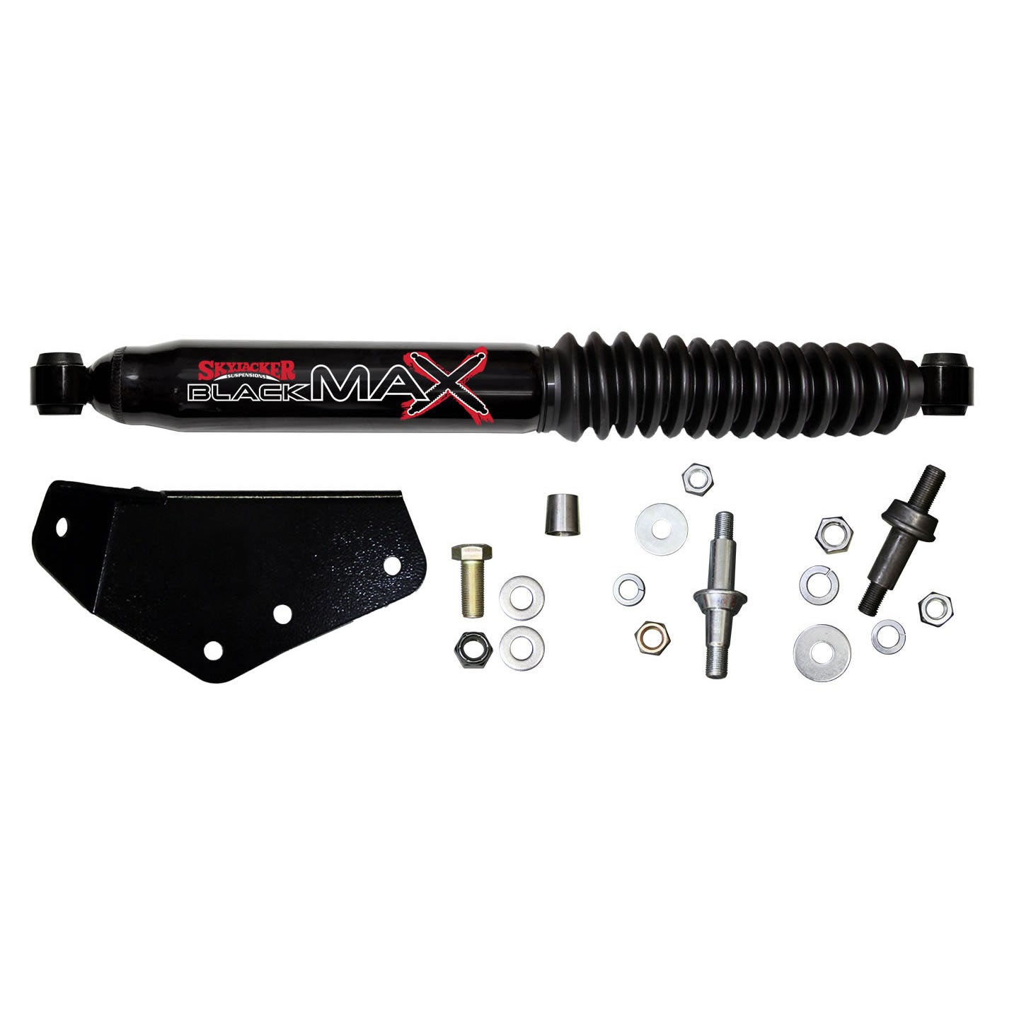 Steering Stabilizer Single Kit Black Single Kit For Use w/6 Inch Lift Skyjacker