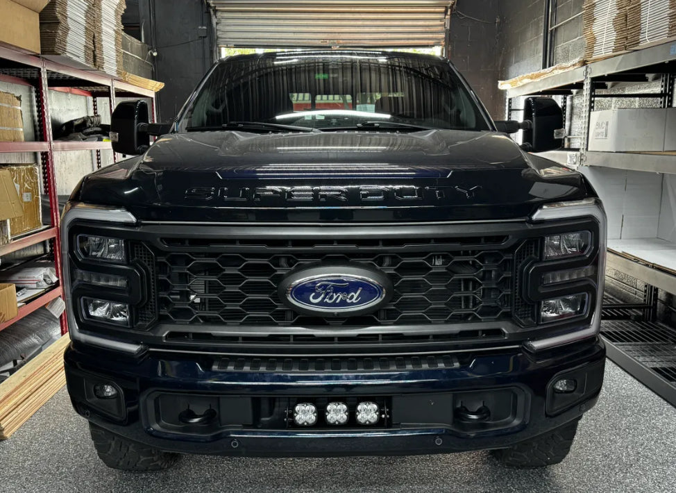 2020-2025 FORD F250, F350, F450 BMC Lights Front Bumper Kit