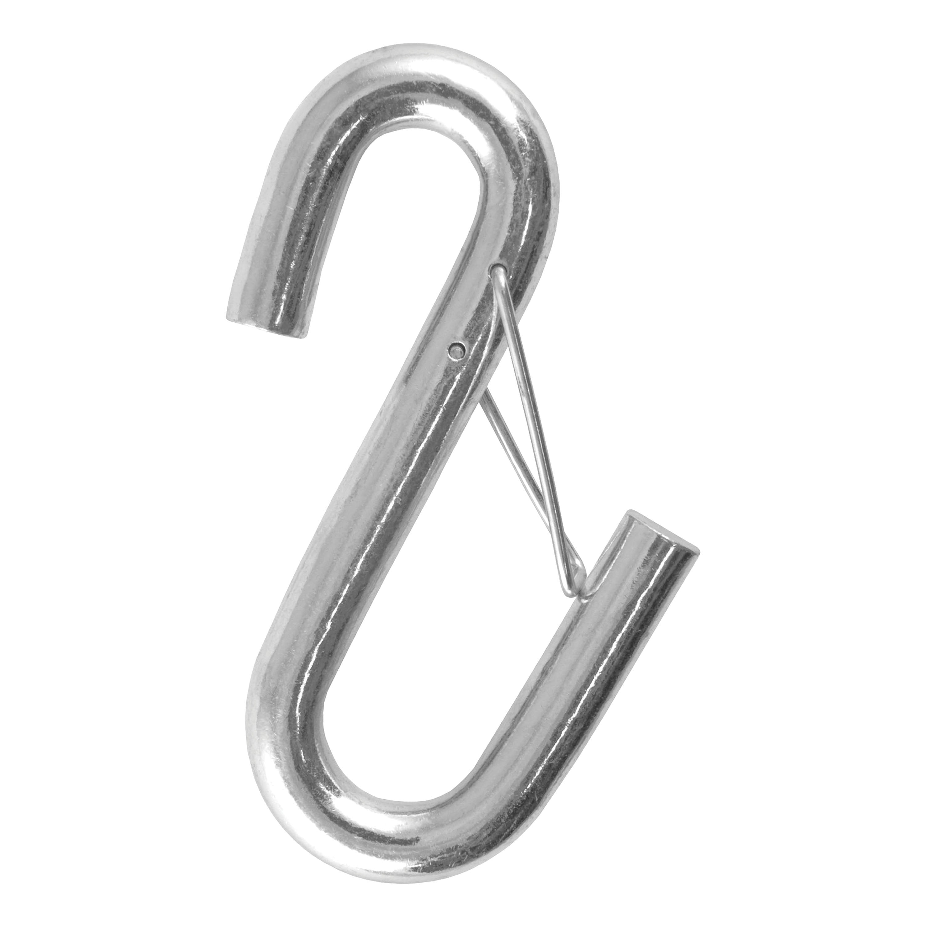 CURT 13/32-Inch Certified Trailer Safety Chain S-Hook with Latch, 3,500 lbs Model 81840