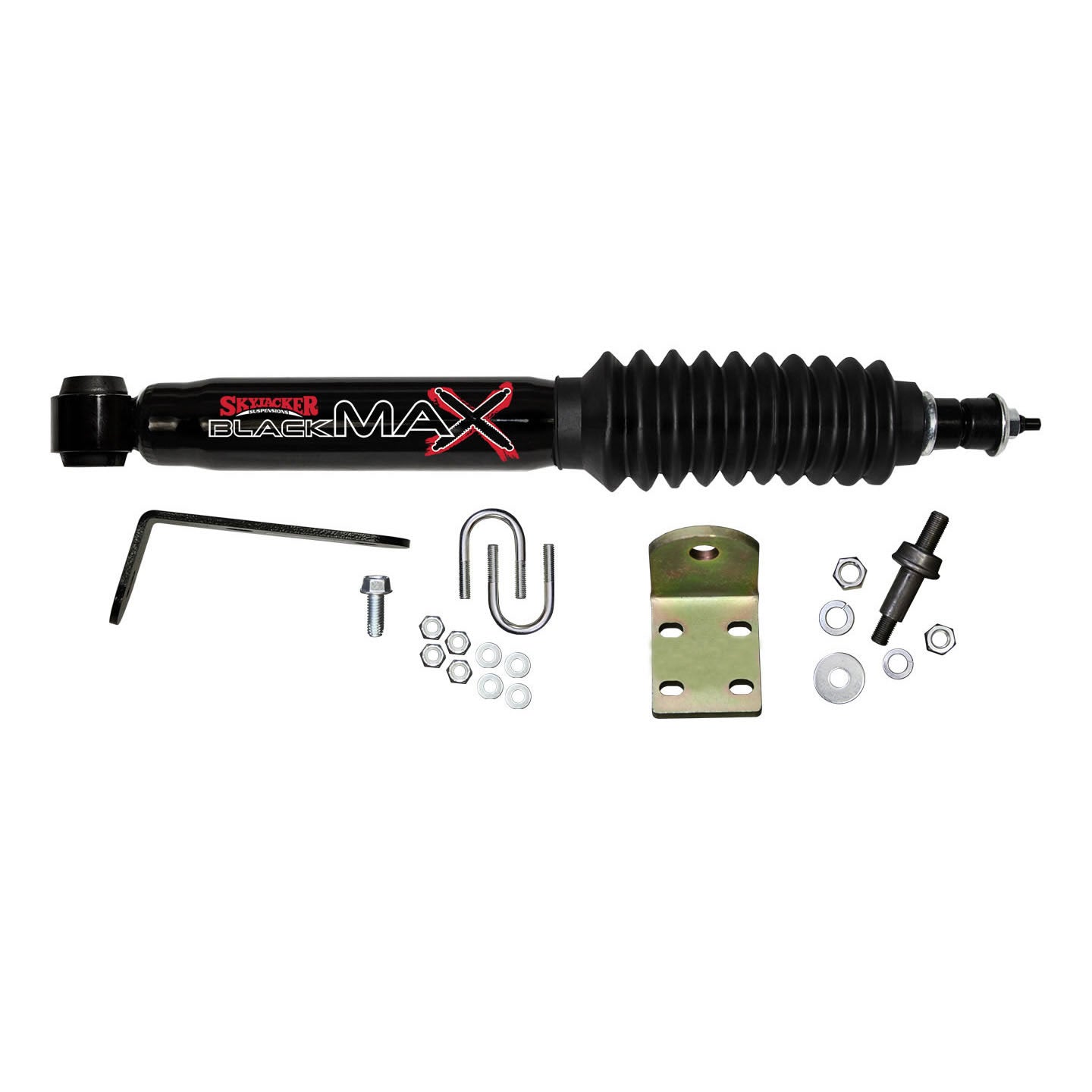 Steering Stabilizer Single Kit Black Single Kit Can Only Be Used w/Skyjacker Suspension Lift Skyjacker