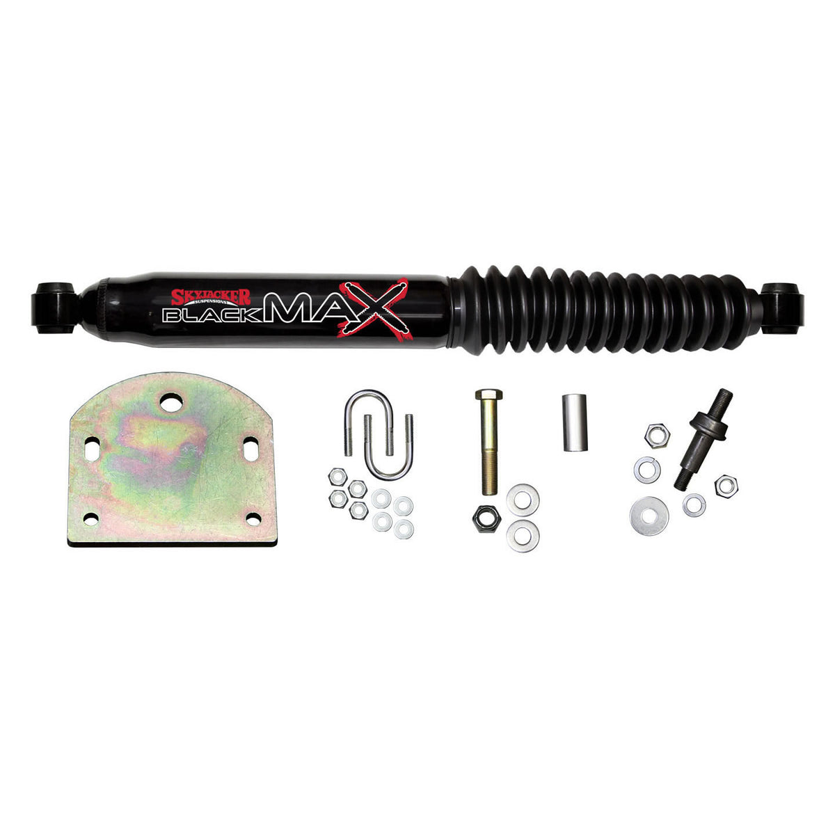 Steering Stabilizer Single Kit Black Single Kit 99 Ford F-250 99-04 Ford F-250 Super Duty 99-04 Ford F-350 Super Duty 00-05 Ford Excursion Skyjacker
