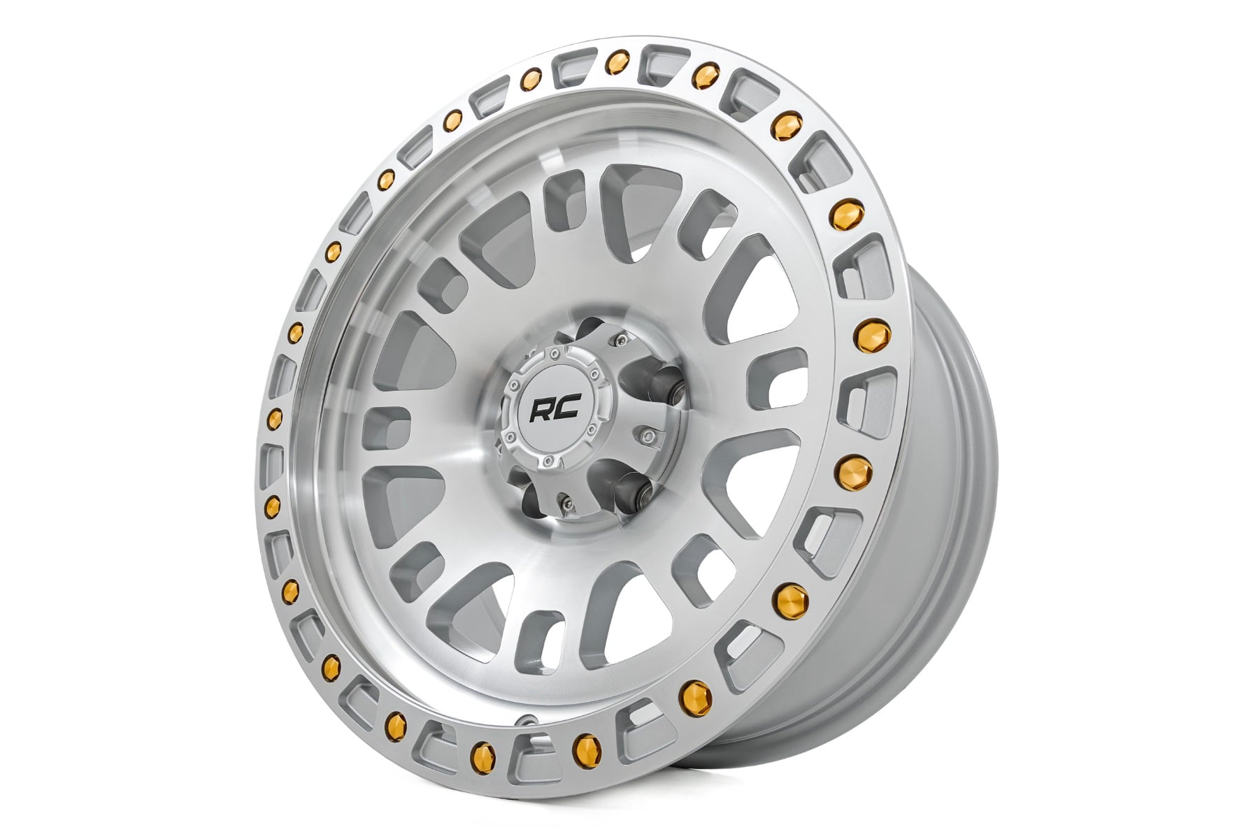 82 Series Wheel One-Piece Full Machined 15x8 5x4.5 -19mm Rough Country