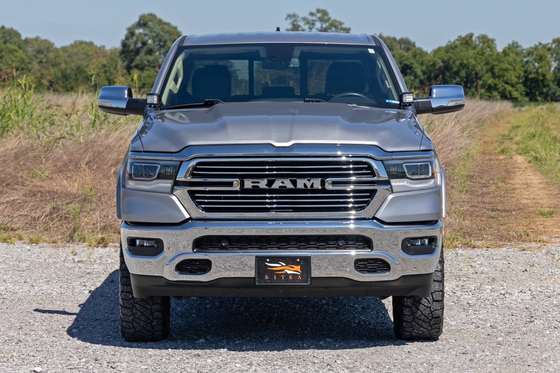 LED Light Kit Ditch Mount 3 Inch OSRAM Wide Ram 1500 2WD/4WD (2019-2026) Rough Country