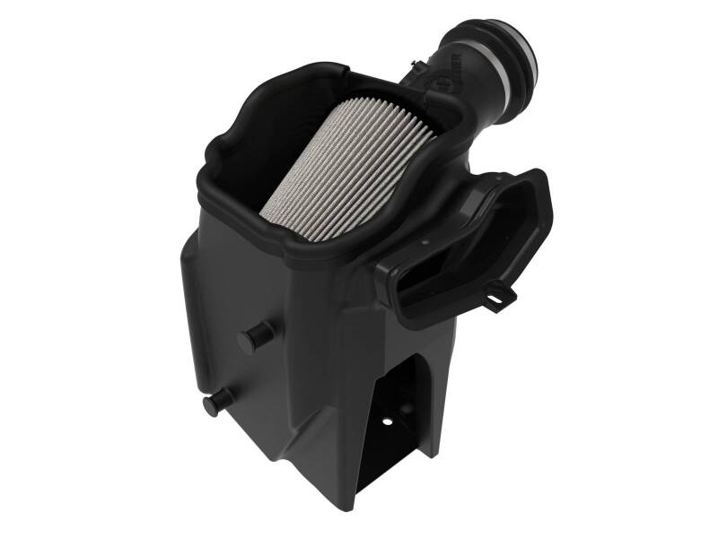 Open element intake system for Ford diesel trucks, enhancing airflow for V8 6.7L engines, designed for improved performance.