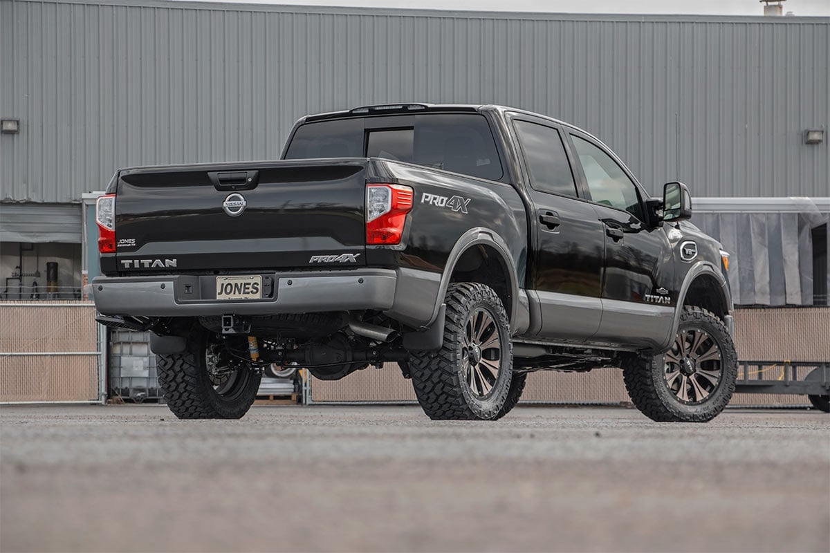 3 Inch Lift Kit Red Nissan Titan 2WD/4WD (2004-2024) Rough Country