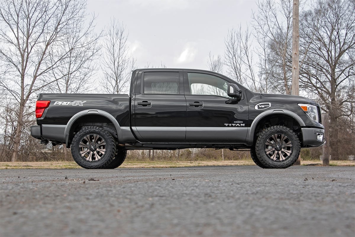 3 Inch Lift Kit N3 Struts & Shocks Nissan Titan 2WD/4WD (2004-2024) Rough Country