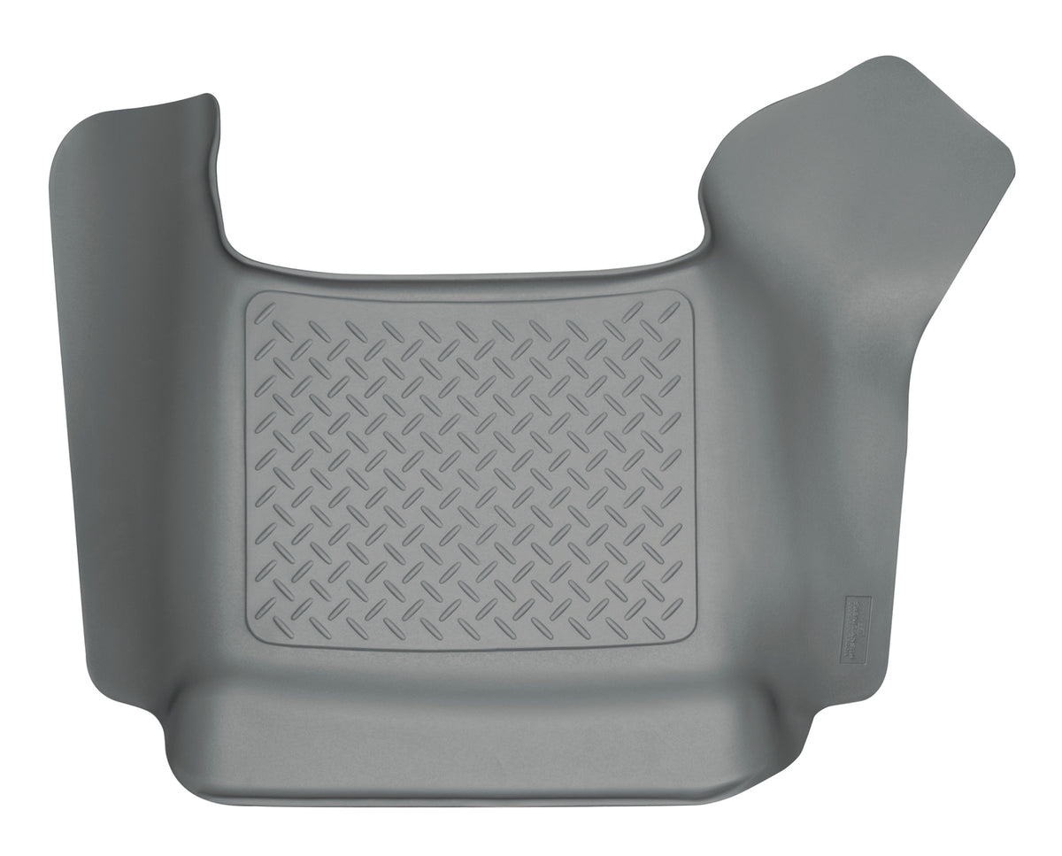 Weatherbeater Center Hump Floor Liner For 2002-2024 Ram 1500/2500/3500 Grey Husky Liners