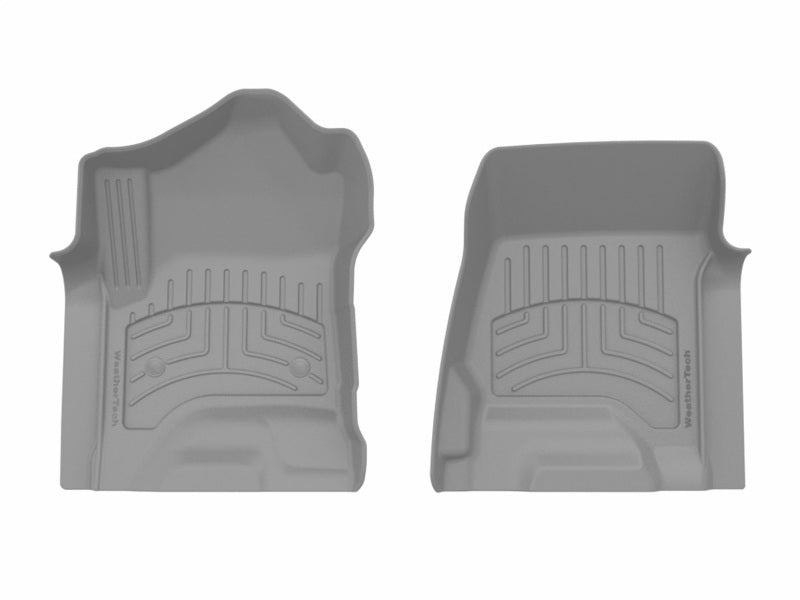 WeatherTech 15-19 Chevrolet Silverado 1st Row Front FloorLiner HP - Grey