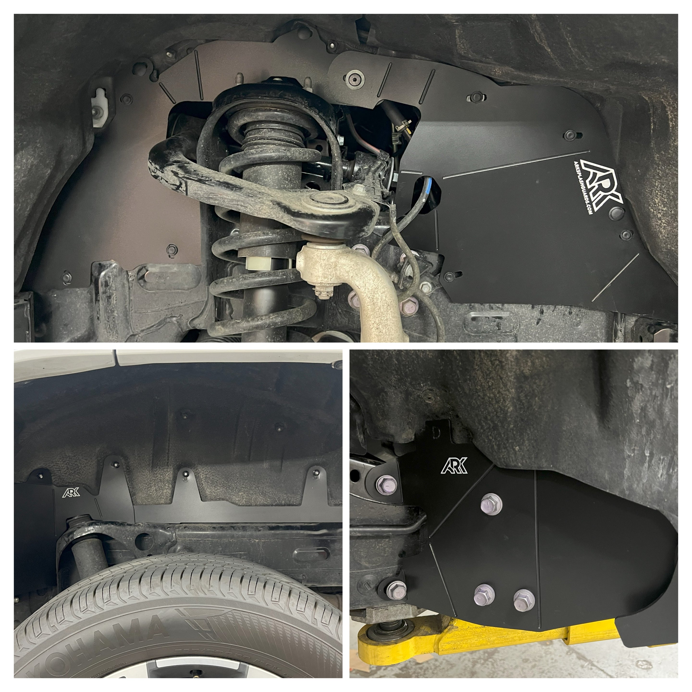 2025+ Toyota 4Runner TriXpoly complete kits showcasing durable underbody protection components for offroad performance.