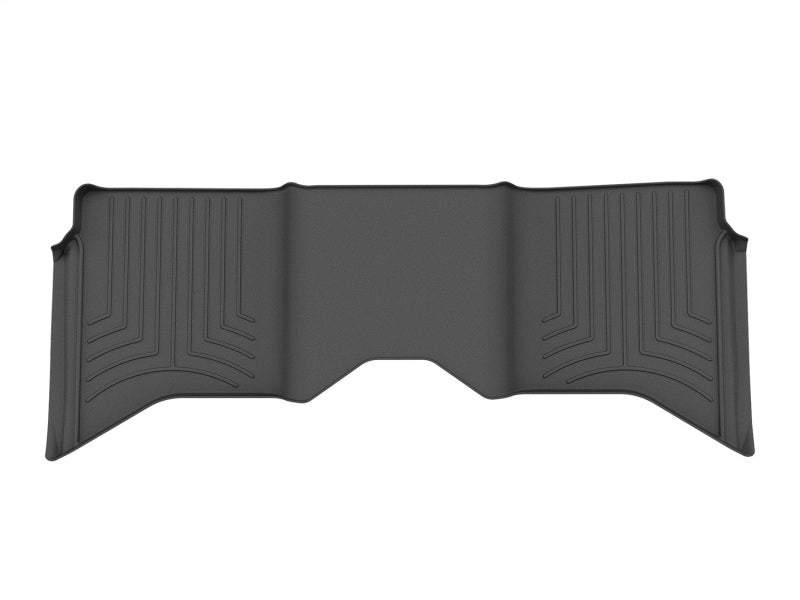 WeatherTech 09+ Dodge Ram 1500 Crew Cab Rear FloorLiner HP - Black