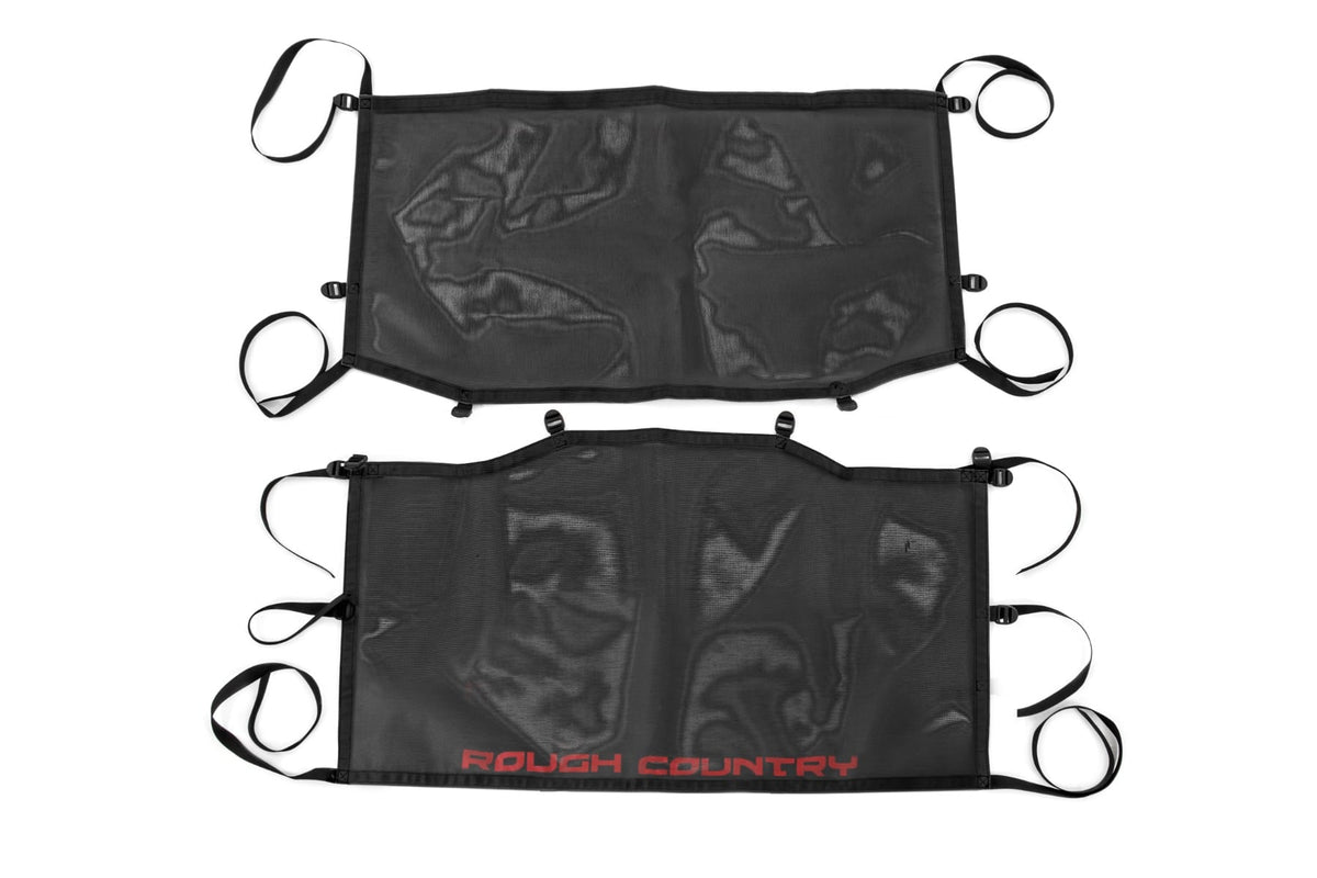 Mesh Bikini Top Plus Black Jeep Gladiator JT 4WD (2020-2024) Rough Country