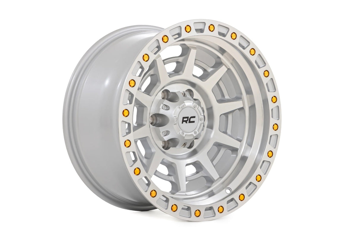 85 Series Wheel Simulated Beadlock Full Machine 17x9 6x5.5 -12mm Rough Country