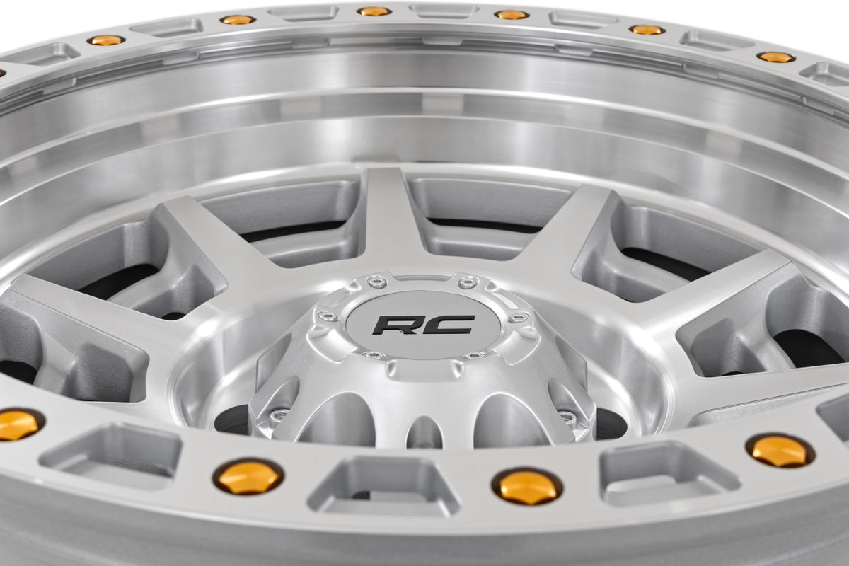 85 Series Wheel Simulated Beadlock Full Machine 17x9 5x4.5 -12mm Rough Country