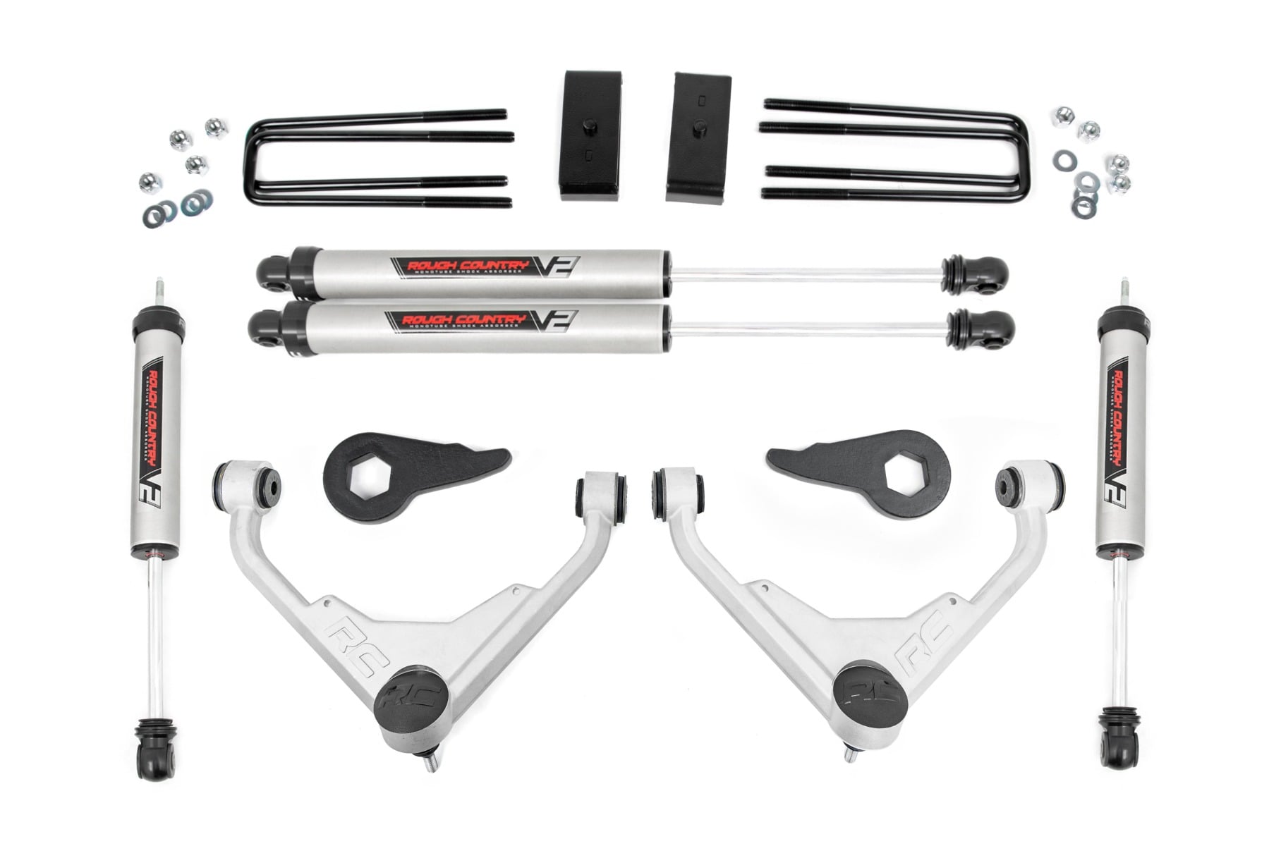 3 Inch Lift Kit FT Code V2 Silverado/Sierra 2500HD/3500HD/Suburban 2500/Yukon XL 2500 (01-10) Rough Country