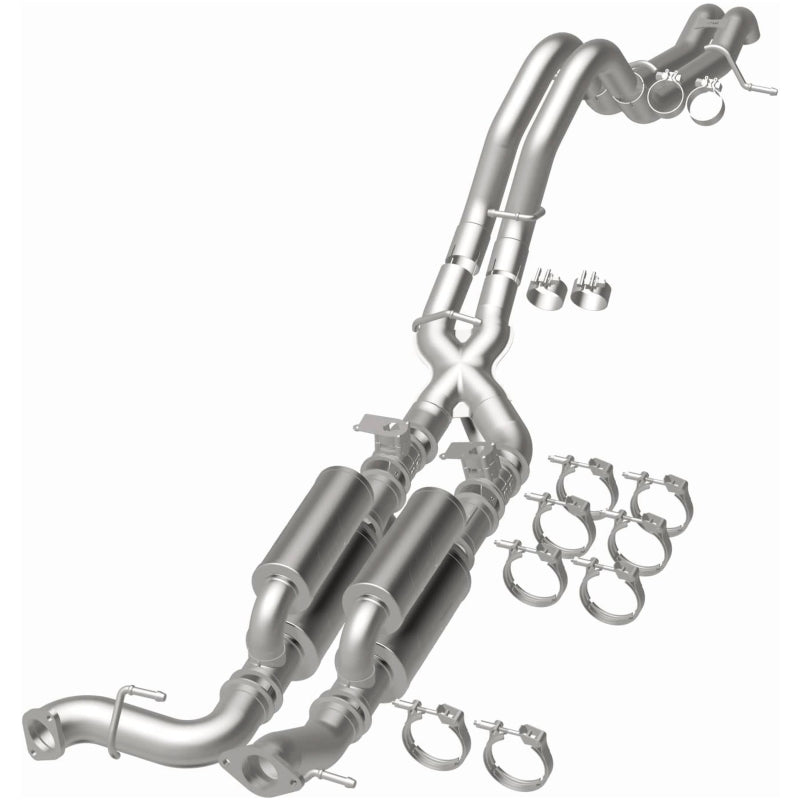 MagnaFlow System Overland Cat-Back 22-23 Ford Bronco Raptor 3.0L